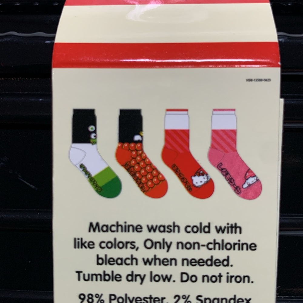 Sanrio Hello Kitty and Friends Socks Size 4-10 Set of 4